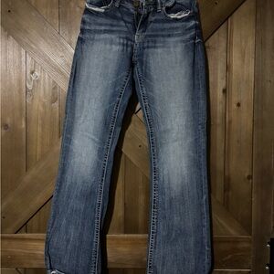 BKE Women's Boot Cut Jeans - Classic Blue